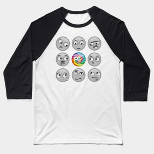 Be Colourful, Be You! Baseball T-Shirt